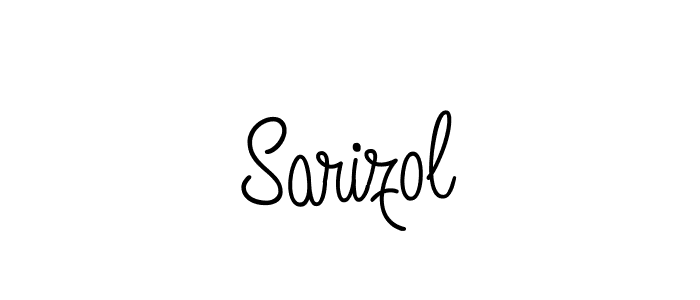 The best way (Angelique-Rose-font-FFP) to make a short signature is to pick only two or three words in your name. The name Sarizol include a total of six letters. For converting this name. Sarizol signature style 5 images and pictures png