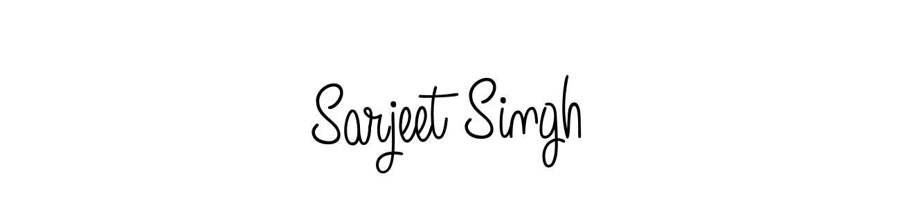 Sarjeet Singh stylish signature style. Best Handwritten Sign (Angelique-Rose-font-FFP) for my name. Handwritten Signature Collection Ideas for my name Sarjeet Singh. Sarjeet Singh signature style 5 images and pictures png