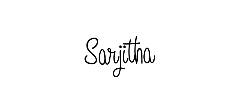Also we have Sarjitha name is the best signature style. Create professional handwritten signature collection using Angelique-Rose-font-FFP autograph style. Sarjitha signature style 5 images and pictures png