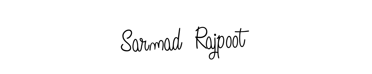 How to make Sarmad  Rajpoot signature? Angelique-Rose-font-FFP is a professional autograph style. Create handwritten signature for Sarmad  Rajpoot name. Sarmad  Rajpoot signature style 5 images and pictures png
