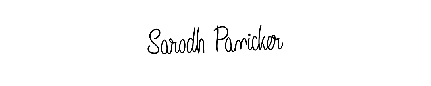 How to Draw Sarodh Panicker signature style? Angelique-Rose-font-FFP is a latest design signature styles for name Sarodh Panicker. Sarodh Panicker signature style 5 images and pictures png