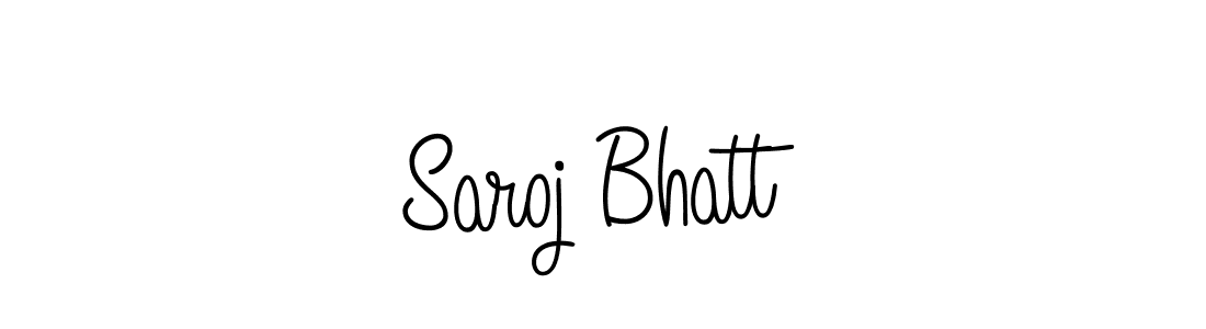 Once you've used our free online signature maker to create your best signature Angelique-Rose-font-FFP style, it's time to enjoy all of the benefits that Saroj Bhatt name signing documents. Saroj Bhatt signature style 5 images and pictures png