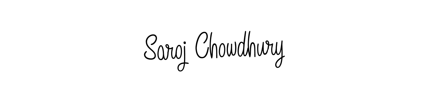 Once you've used our free online signature maker to create your best signature Angelique-Rose-font-FFP style, it's time to enjoy all of the benefits that Saroj Chowdhury name signing documents. Saroj Chowdhury signature style 5 images and pictures png