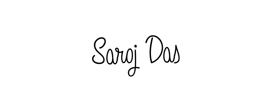 Saroj Das stylish signature style. Best Handwritten Sign (Angelique-Rose-font-FFP) for my name. Handwritten Signature Collection Ideas for my name Saroj Das. Saroj Das signature style 5 images and pictures png