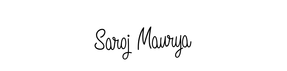You can use this online signature creator to create a handwritten signature for the name Saroj Maurya. This is the best online autograph maker. Saroj Maurya signature style 5 images and pictures png