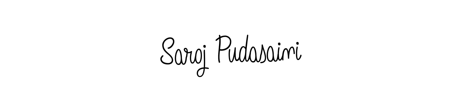 Make a beautiful signature design for name Saroj Pudasaini. Use this online signature maker to create a handwritten signature for free. Saroj Pudasaini signature style 5 images and pictures png
