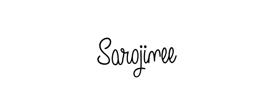 Also we have Sarojinee name is the best signature style. Create professional handwritten signature collection using Angelique-Rose-font-FFP autograph style. Sarojinee signature style 5 images and pictures png