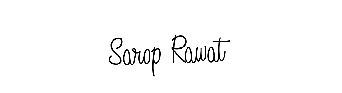 Also we have Sarop Rawat name is the best signature style. Create professional handwritten signature collection using Angelique-Rose-font-FFP autograph style. Sarop Rawat signature style 5 images and pictures png