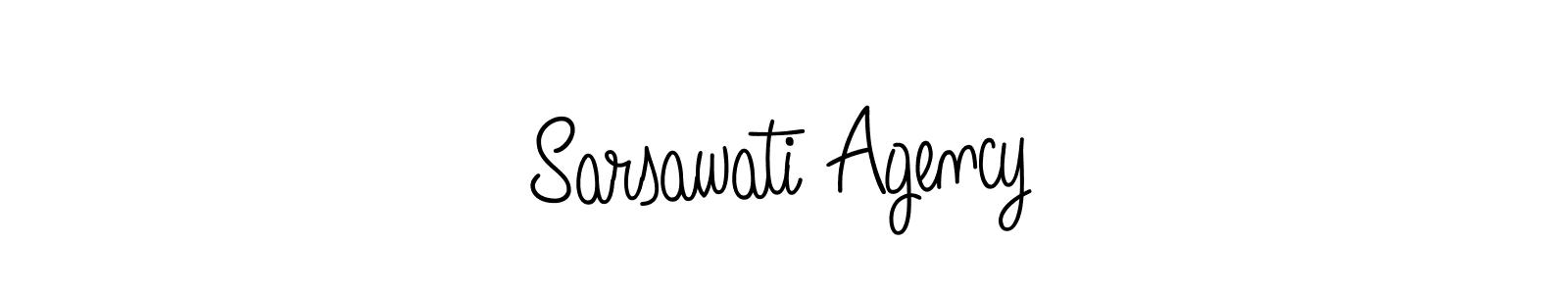 Make a beautiful signature design for name Sarsawati Agency. Use this online signature maker to create a handwritten signature for free. Sarsawati Agency signature style 5 images and pictures png