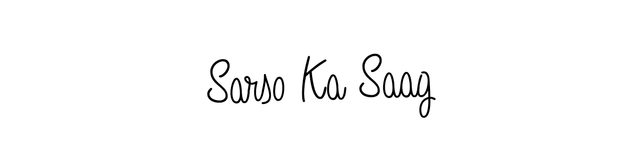 It looks lik you need a new signature style for name Sarso Ka Saag. Design unique handwritten (Angelique-Rose-font-FFP) signature with our free signature maker in just a few clicks. Sarso Ka Saag signature style 5 images and pictures png