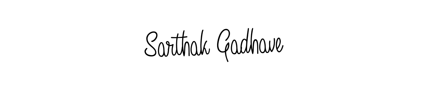 Make a short Sarthak Gadhave signature style. Manage your documents anywhere anytime using Angelique-Rose-font-FFP. Create and add eSignatures, submit forms, share and send files easily. Sarthak Gadhave signature style 5 images and pictures png