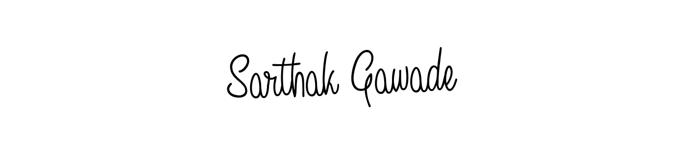 How to make Sarthak Gawade signature? Angelique-Rose-font-FFP is a professional autograph style. Create handwritten signature for Sarthak Gawade name. Sarthak Gawade signature style 5 images and pictures png