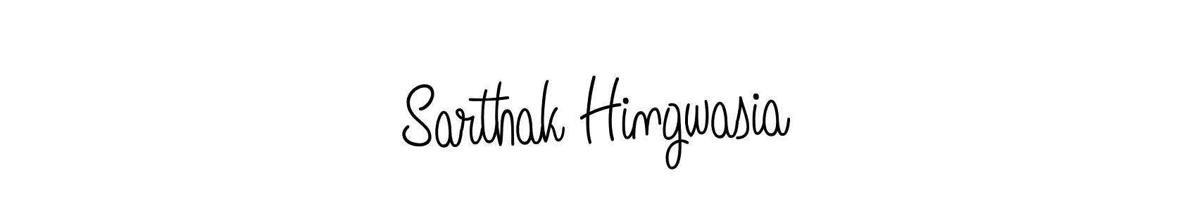 Also we have Sarthak Hingwasia name is the best signature style. Create professional handwritten signature collection using Angelique-Rose-font-FFP autograph style. Sarthak Hingwasia signature style 5 images and pictures png