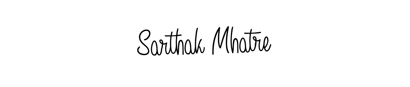 Make a beautiful signature design for name Sarthak Mhatre. Use this online signature maker to create a handwritten signature for free. Sarthak Mhatre signature style 5 images and pictures png