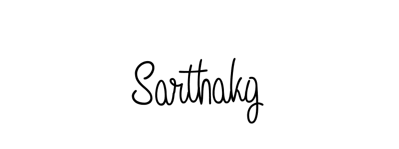 Make a beautiful signature design for name Sarthakg. Use this online signature maker to create a handwritten signature for free. Sarthakg signature style 5 images and pictures png