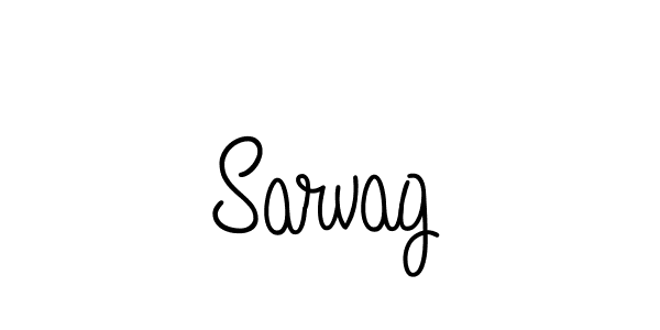 Angelique-Rose-font-FFP is a professional signature style that is perfect for those who want to add a touch of class to their signature. It is also a great choice for those who want to make their signature more unique. Get Sarvag name to fancy signature for free. Sarvag signature style 5 images and pictures png