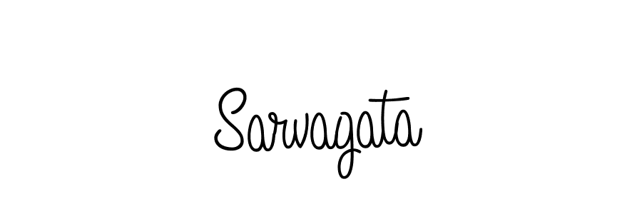 Create a beautiful signature design for name Sarvagata. With this signature (Angelique-Rose-font-FFP) fonts, you can make a handwritten signature for free. Sarvagata signature style 5 images and pictures png