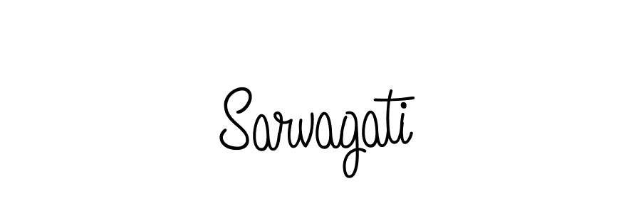 Make a beautiful signature design for name Sarvagati. Use this online signature maker to create a handwritten signature for free. Sarvagati signature style 5 images and pictures png