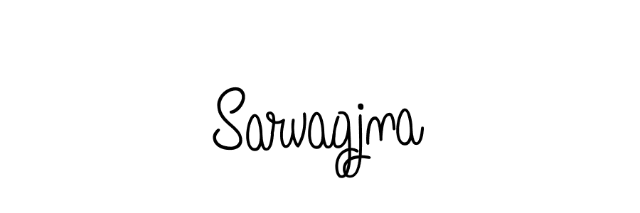 The best way (Angelique-Rose-font-FFP) to make a short signature is to pick only two or three words in your name. The name Sarvagjna include a total of six letters. For converting this name. Sarvagjna signature style 5 images and pictures png