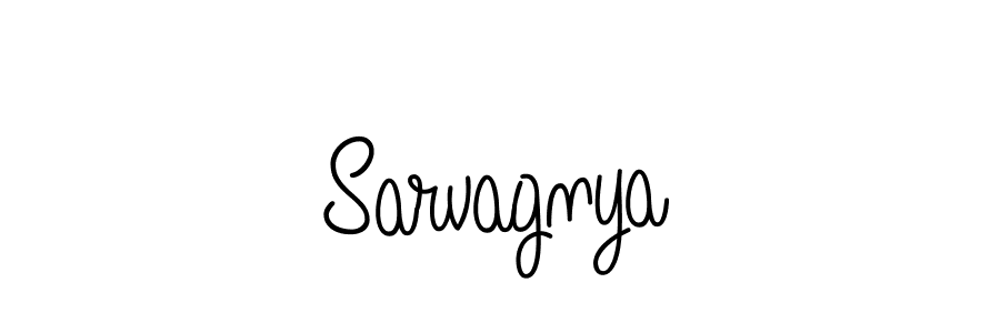 You should practise on your own different ways (Angelique-Rose-font-FFP) to write your name (Sarvagnya) in signature. don't let someone else do it for you. Sarvagnya signature style 5 images and pictures png