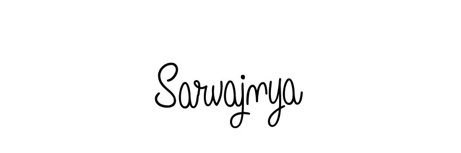 How to Draw Sarvajnya signature style? Angelique-Rose-font-FFP is a latest design signature styles for name Sarvajnya. Sarvajnya signature style 5 images and pictures png