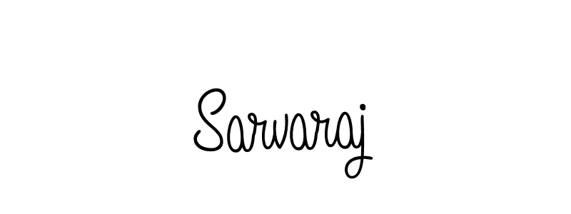 Sarvaraj stylish signature style. Best Handwritten Sign (Angelique-Rose-font-FFP) for my name. Handwritten Signature Collection Ideas for my name Sarvaraj. Sarvaraj signature style 5 images and pictures png