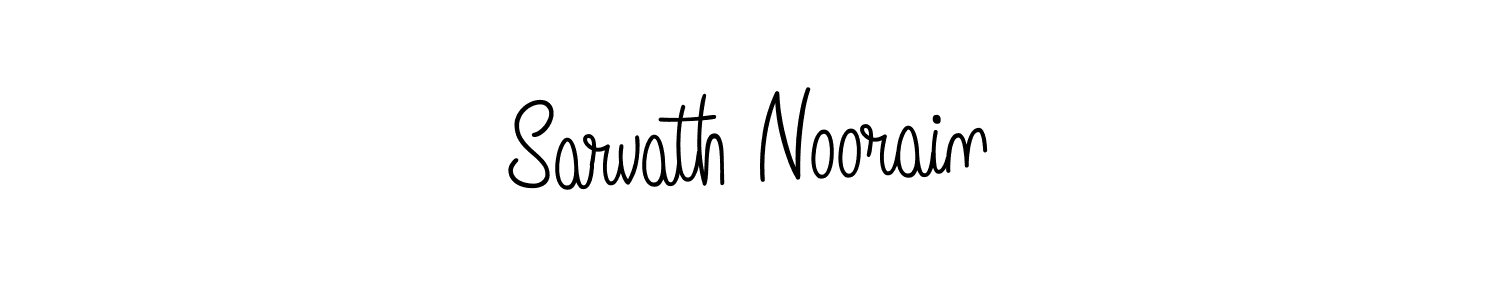 How to make Sarvath Noorain signature? Angelique-Rose-font-FFP is a professional autograph style. Create handwritten signature for Sarvath Noorain name. Sarvath Noorain signature style 5 images and pictures png