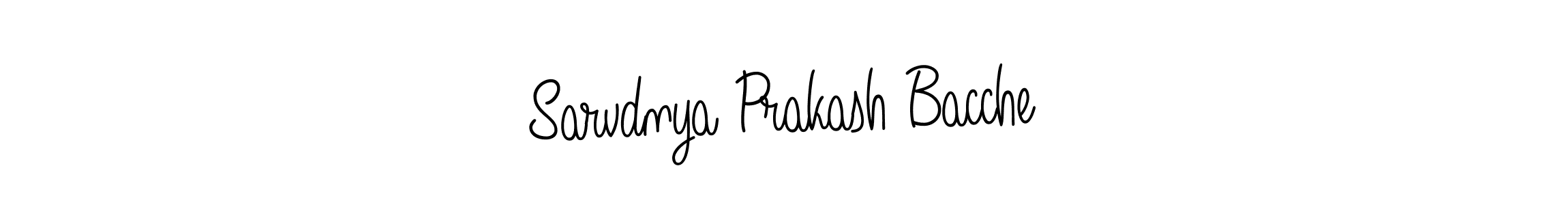 The best way (Angelique-Rose-font-FFP) to make a short signature is to pick only two or three words in your name. The name Sarvdnya Prakash Bacche include a total of six letters. For converting this name. Sarvdnya Prakash Bacche signature style 5 images and pictures png