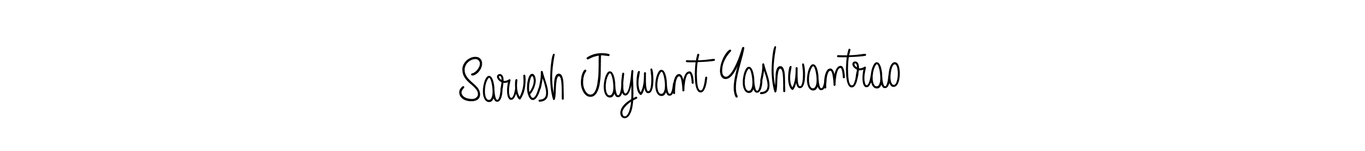 Here are the top 10 professional signature styles for the name Sarvesh Jaywant Yashwantrao. These are the best autograph styles you can use for your name. Sarvesh Jaywant Yashwantrao signature style 5 images and pictures png