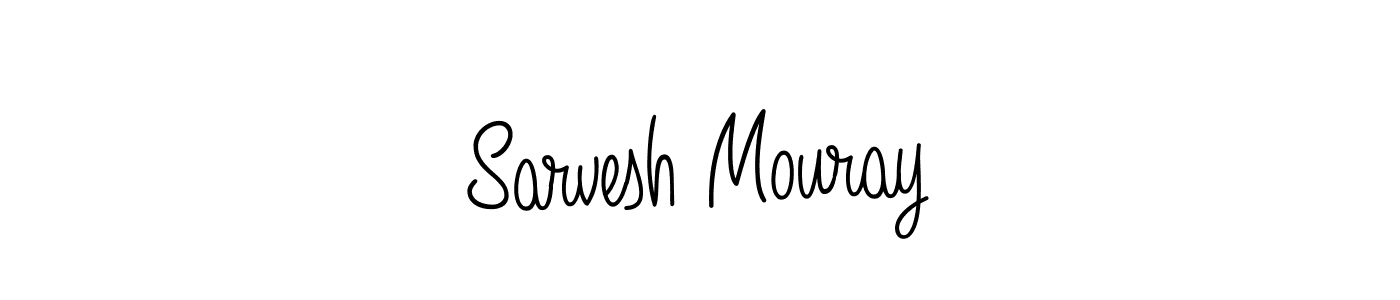 Once you've used our free online signature maker to create your best signature Angelique-Rose-font-FFP style, it's time to enjoy all of the benefits that Sarvesh Mouray name signing documents. Sarvesh Mouray signature style 5 images and pictures png