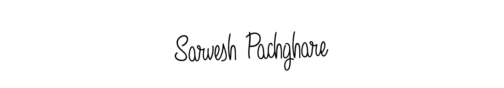 You should practise on your own different ways (Angelique-Rose-font-FFP) to write your name (Sarvesh Pachghare) in signature. don't let someone else do it for you. Sarvesh Pachghare signature style 5 images and pictures png