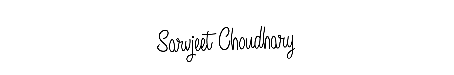 Make a beautiful signature design for name Sarvjeet Choudhary. Use this online signature maker to create a handwritten signature for free. Sarvjeet Choudhary signature style 5 images and pictures png