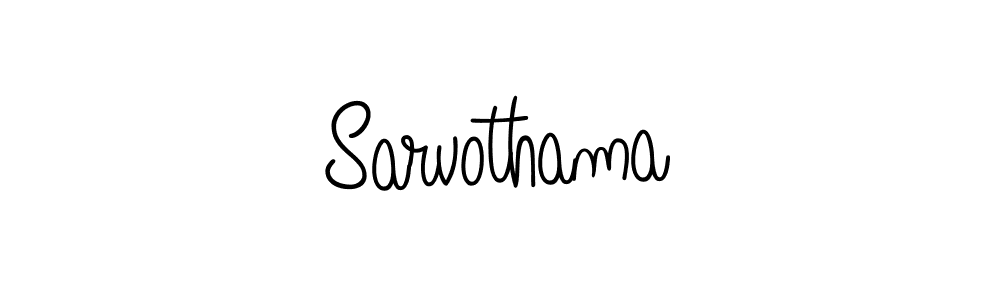 Create a beautiful signature design for name Sarvothama. With this signature (Angelique-Rose-font-FFP) fonts, you can make a handwritten signature for free. Sarvothama signature style 5 images and pictures png