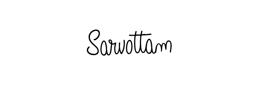 Create a beautiful signature design for name Sarvottam. With this signature (Angelique-Rose-font-FFP) fonts, you can make a handwritten signature for free. Sarvottam signature style 5 images and pictures png