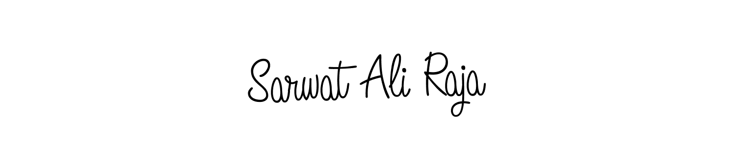 Make a beautiful signature design for name Sarwat Ali Raja. Use this online signature maker to create a handwritten signature for free. Sarwat Ali Raja signature style 5 images and pictures png