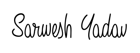 You should practise on your own different ways (Angelique-Rose-font-FFP) to write your name (Sarwesh Yadav) in signature. Don't let someone else do it for you. Sarwesh Yadav signature style 5 images and pictures png