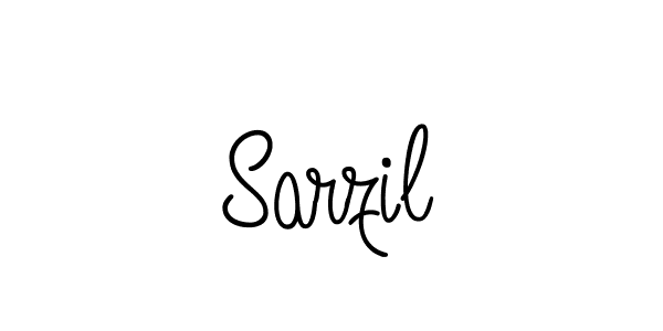 Sarzil stylish signature style. Best Handwritten Sign (Angelique-Rose-font-FFP) for my name. Handwritten Signature Collection Ideas for my name Sarzil. Sarzil signature style 5 images and pictures png