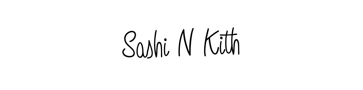 if you are searching for the best signature style for your name Sashi N Kith. so please give up your signature search. here we have designed multiple signature styles  using Angelique-Rose-font-FFP. Sashi N Kith signature style 5 images and pictures png