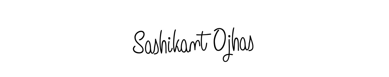 Sashikant Ojhas stylish signature style. Best Handwritten Sign (Angelique-Rose-font-FFP) for my name. Handwritten Signature Collection Ideas for my name Sashikant Ojhas. Sashikant Ojhas signature style 5 images and pictures png