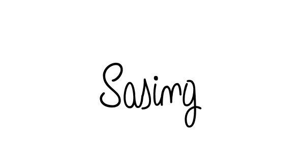 Also we have Sasing name is the best signature style. Create professional handwritten signature collection using Angelique-Rose-font-FFP autograph style. Sasing signature style 5 images and pictures png