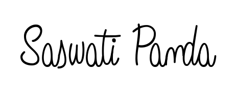 You should practise on your own different ways (Angelique-Rose-font-FFP) to write your name (Saswati Panda) in signature. Don't let someone else do it for you. Saswati Panda signature style 5 images and pictures png