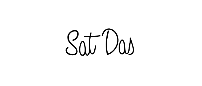 Make a beautiful signature design for name Sat Das. Use this online signature maker to create a handwritten signature for free. Sat Das signature style 5 images and pictures png