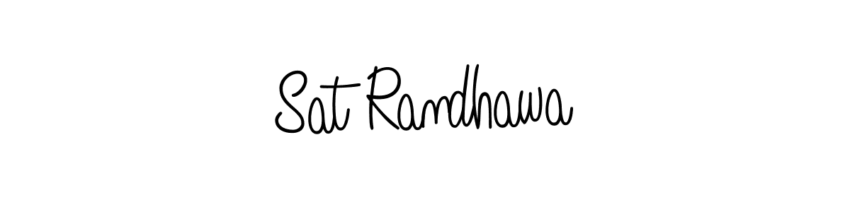 You should practise on your own different ways (Angelique-Rose-font-FFP) to write your name (Sat Randhawa) in signature. don't let someone else do it for you. Sat Randhawa signature style 5 images and pictures png