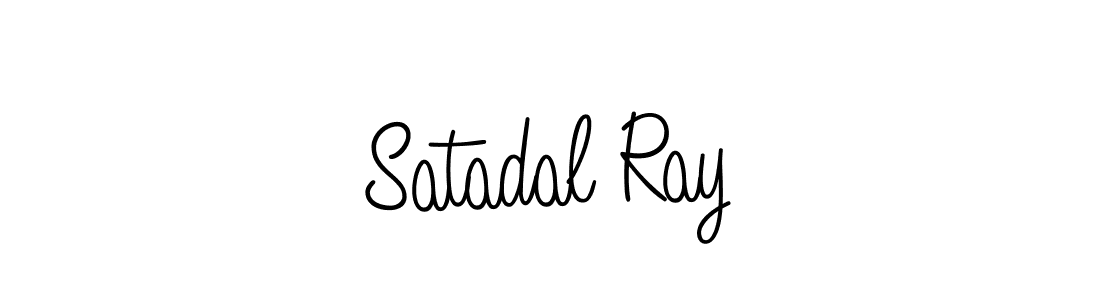 Check out images of Autograph of Satadal Ray name. Actor Satadal Ray Signature Style. Angelique-Rose-font-FFP is a professional sign style online. Satadal Ray signature style 5 images and pictures png