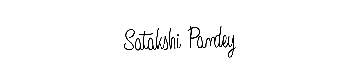 Design your own signature with our free online signature maker. With this signature software, you can create a handwritten (Angelique-Rose-font-FFP) signature for name Satakshi Pandey. Satakshi Pandey signature style 5 images and pictures png