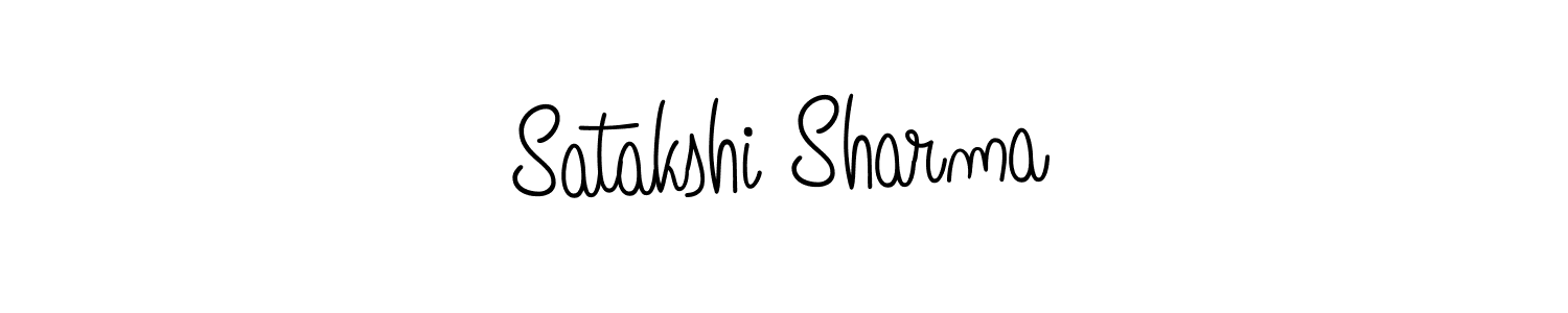 Make a beautiful signature design for name Satakshi Sharma. Use this online signature maker to create a handwritten signature for free. Satakshi Sharma signature style 5 images and pictures png