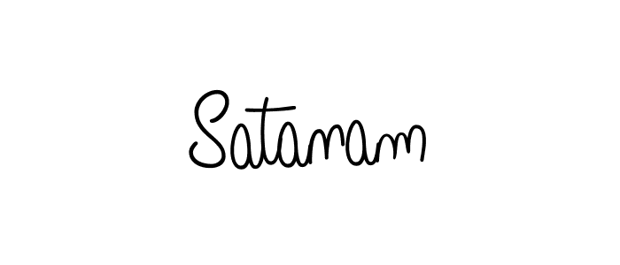 Here are the top 10 professional signature styles for the name Satanam. These are the best autograph styles you can use for your name. Satanam signature style 5 images and pictures png