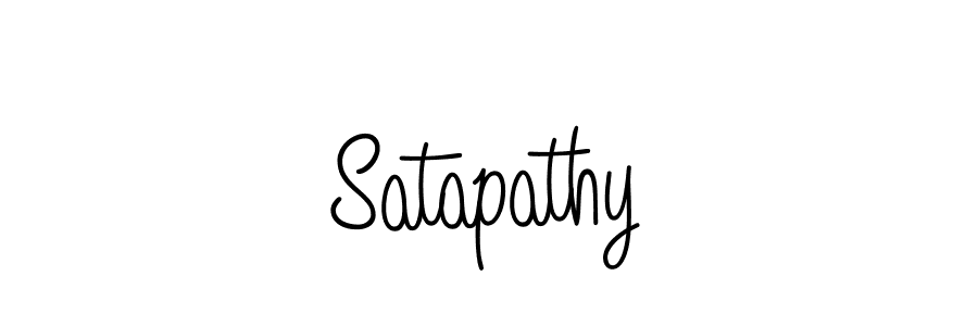 How to Draw Satapathy signature style? Angelique-Rose-font-FFP is a latest design signature styles for name Satapathy. Satapathy signature style 5 images and pictures png