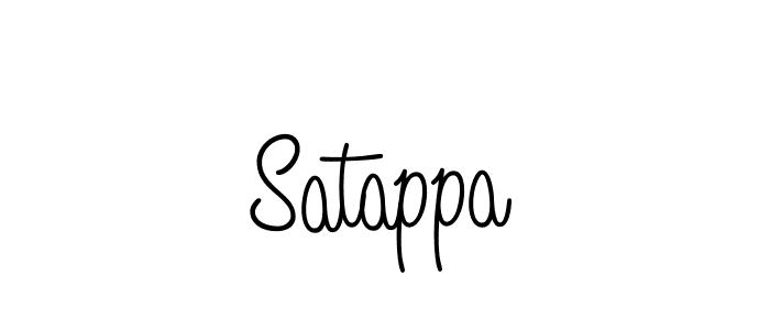 How to make Satappa signature? Angelique-Rose-font-FFP is a professional autograph style. Create handwritten signature for Satappa name. Satappa signature style 5 images and pictures png