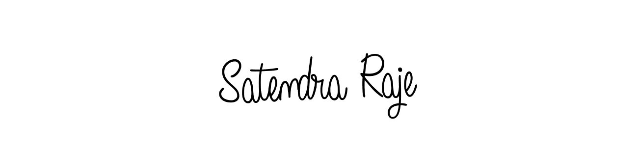Create a beautiful signature design for name Satendra Raje. With this signature (Angelique-Rose-font-FFP) fonts, you can make a handwritten signature for free. Satendra Raje signature style 5 images and pictures png